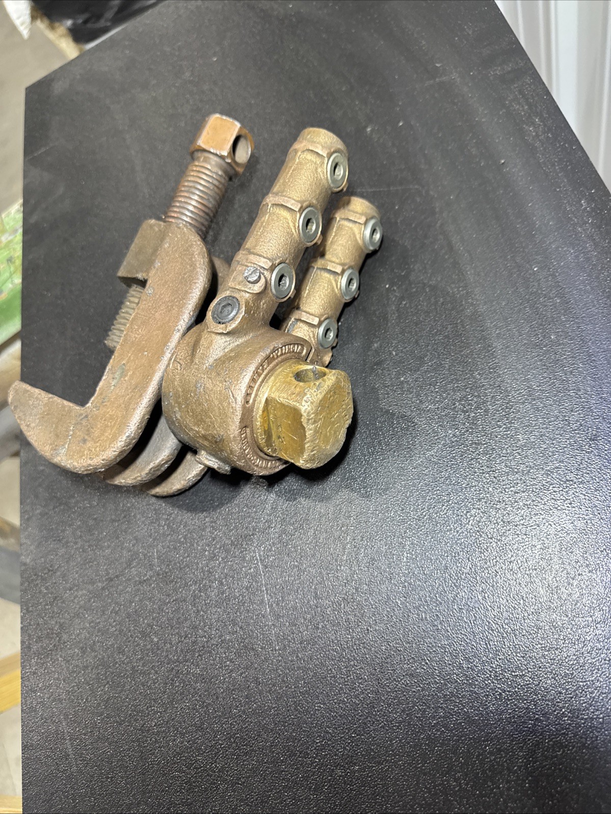 Roto Ground Clamp, Tweco Male Plug, C-Clamp Esab Welding Tweco