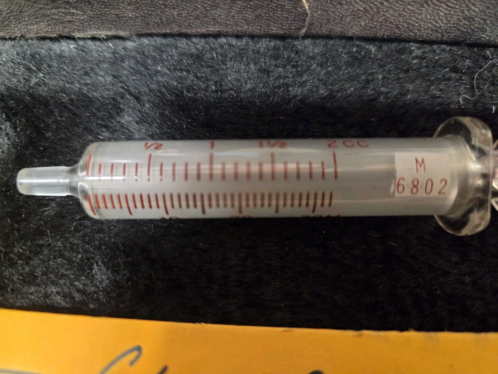2 cc/ml Glass Syringe BECTON, DICKINSON & CO. #M6802