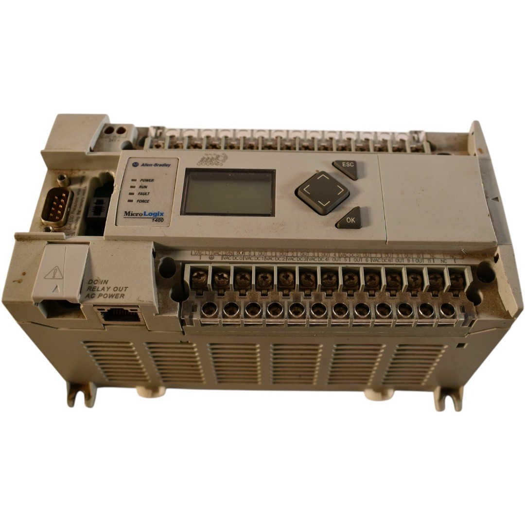 Allen Bradley 1766-L32BWA MicroLogix 1400 PLC 120/240V AC 32-Point