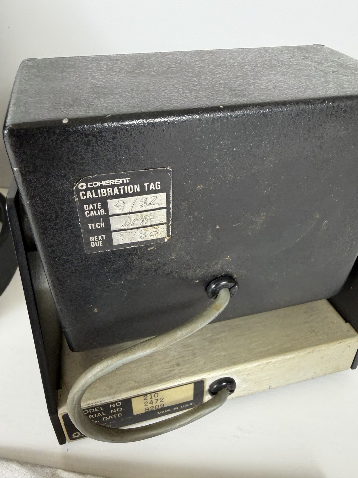 Coherent 210 Laser Power Meter With Original Brochure / Manual OEM