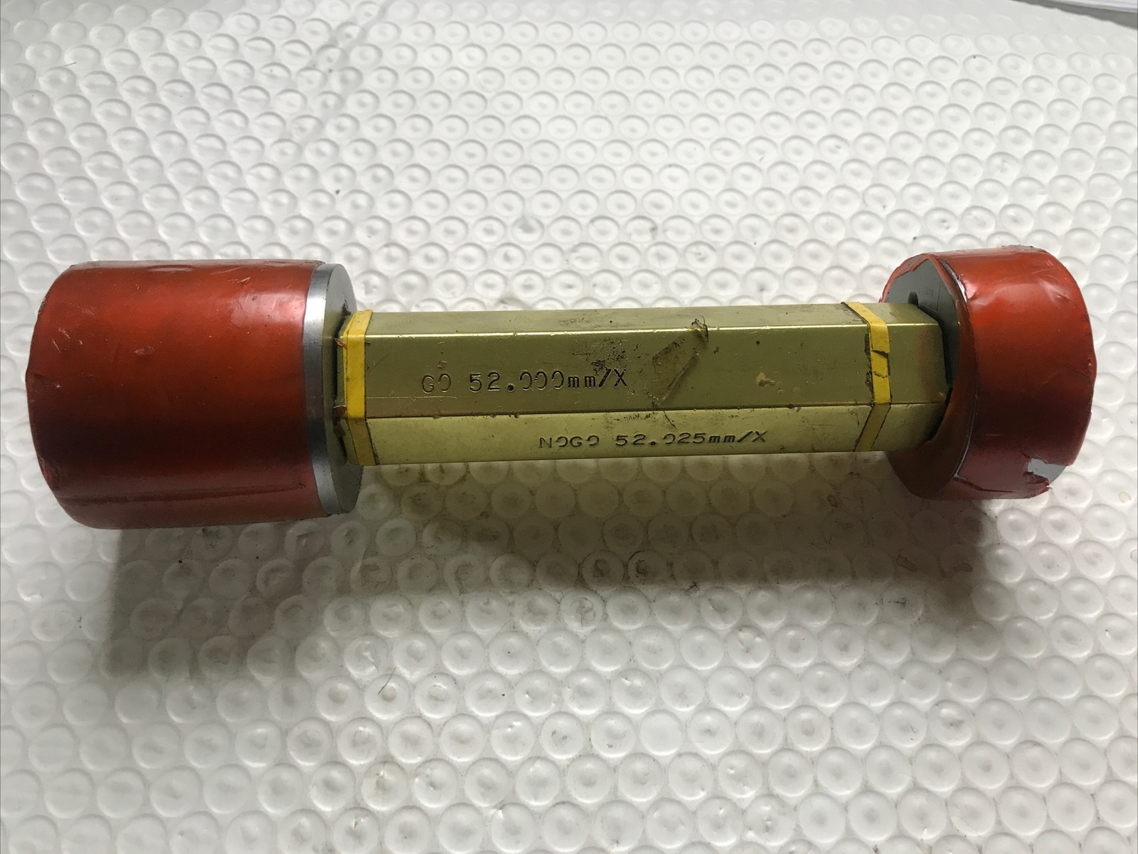 52mm METRIC PIN PLUG GAGE GO 52.000 No Go 52.025 Regal Premium