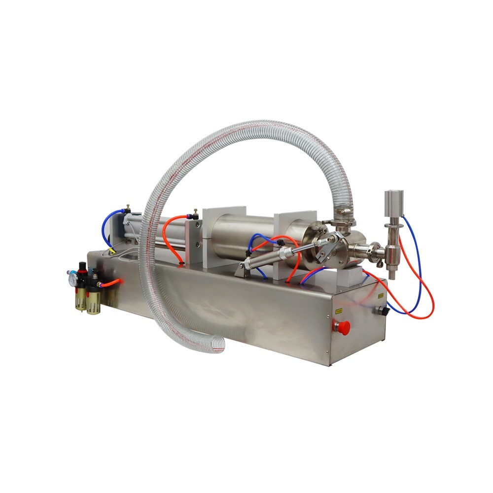 110V Paste Liquid Filler 1000-5000ml Stainless Steel Oil Sauce Filling Machine