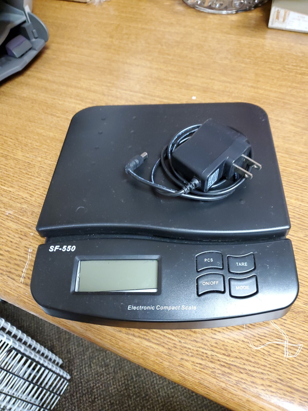 Horizon 66LB x 0.1oz Digital Postal Shipping Scale SF-550 V4 Desktop Scale Black