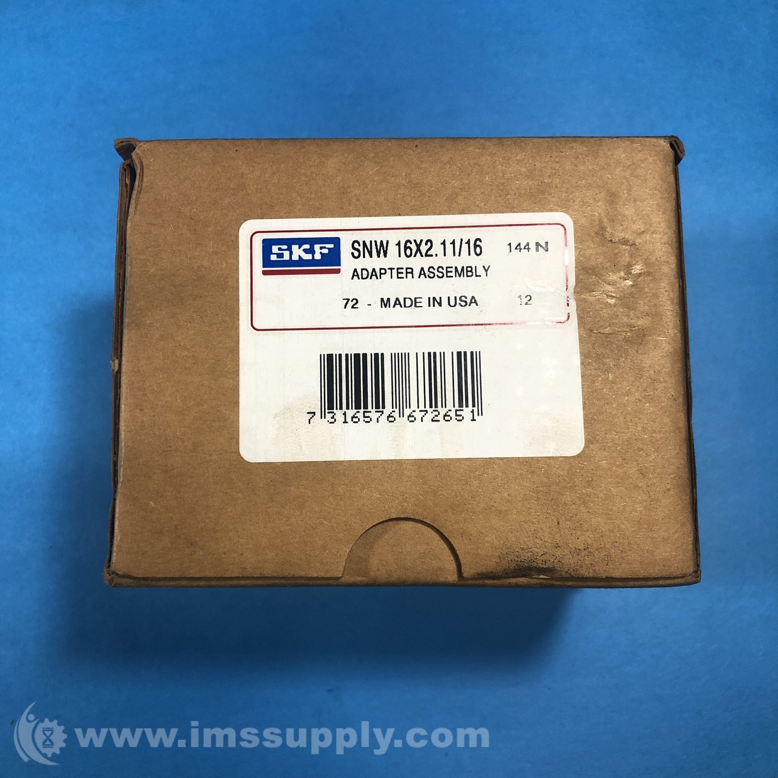 SKF SNW 16X2.11/16 Adapter Sleeve FNFP