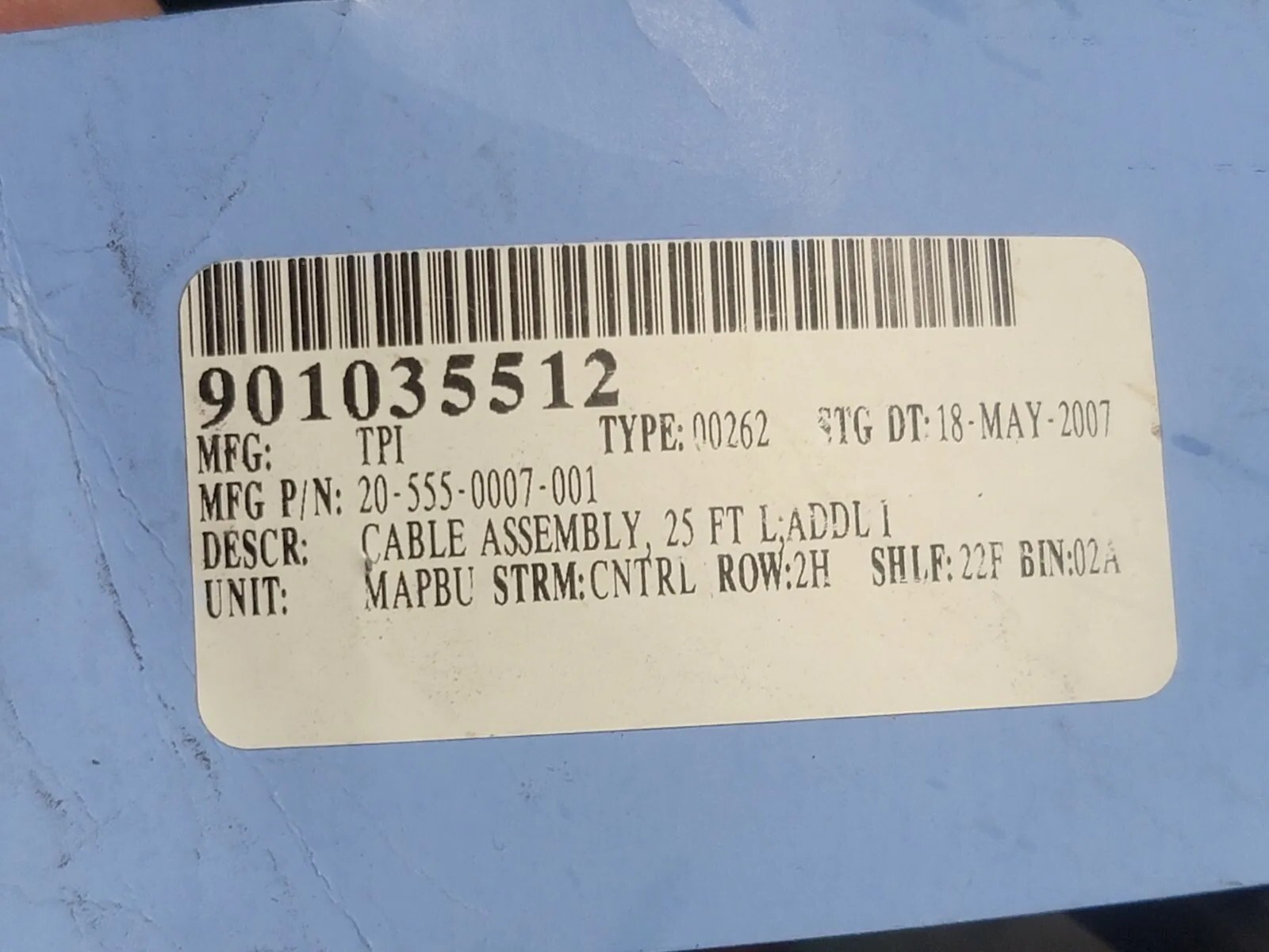 Test Products INC NK12 37-WAY ABS Cable Assy 20-555-0007-001 NEW FREE SHIPING