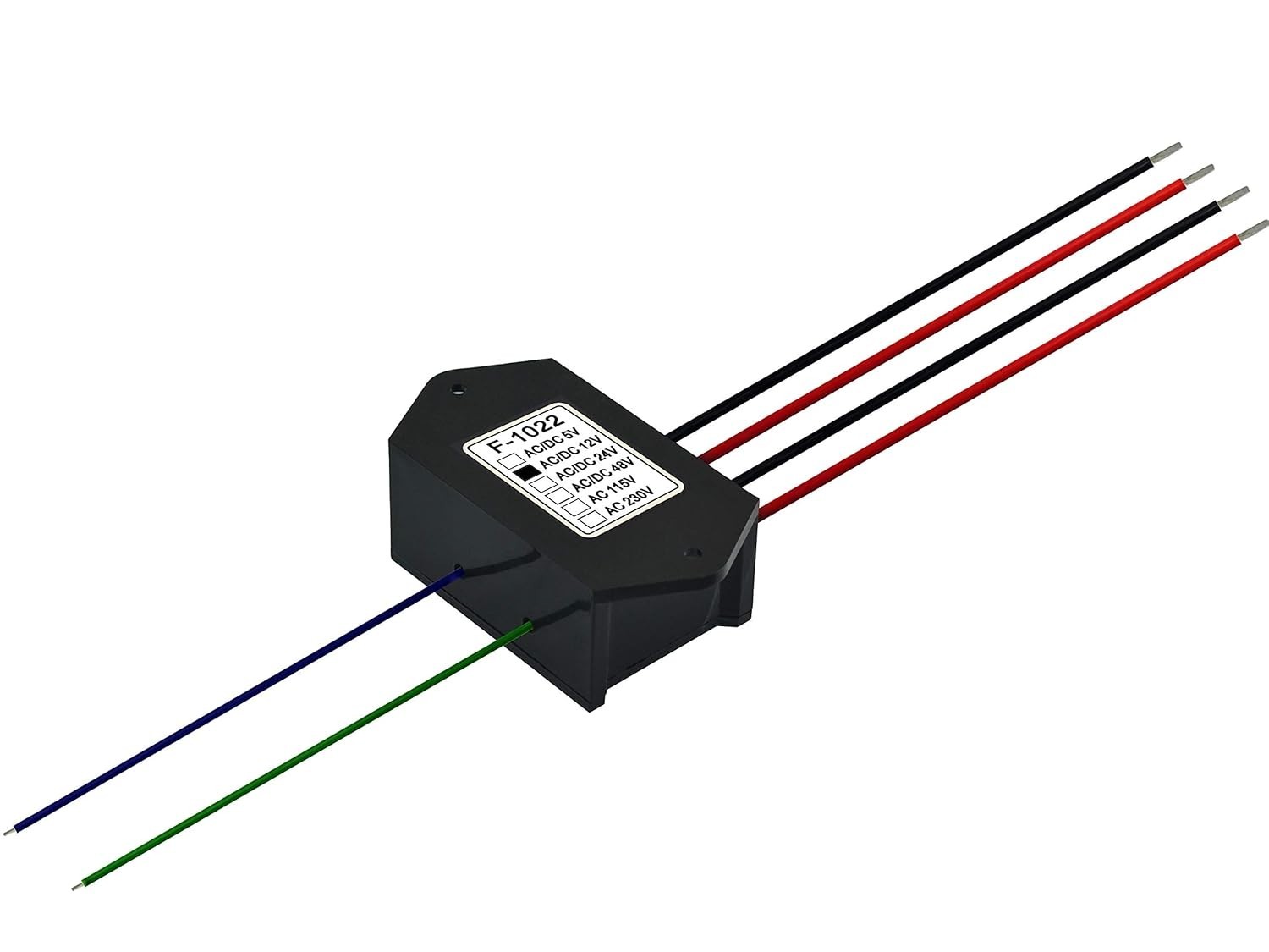 DPST Power Relay Module 8A AC/DC 12V Control Screw Mount LED Indicator