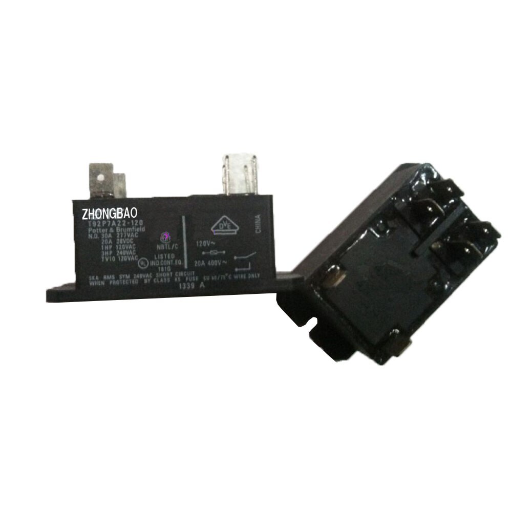 T92P7A22-120 30 Amp 277VAC DPST Power Relay