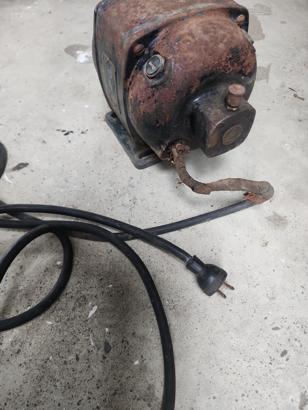 🔥 Vintage Leland Electric Motor 1Phase 1/3 HP 115V/230V 1725 RPM – Runs