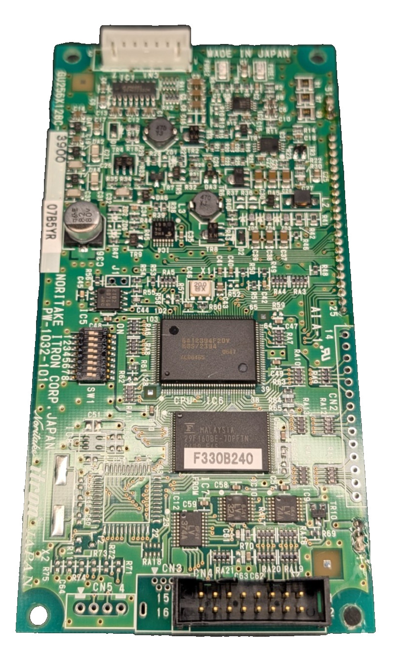 Noritake Itron GU256X128C-3900 256×128 Graphic VFD Display Module Japan