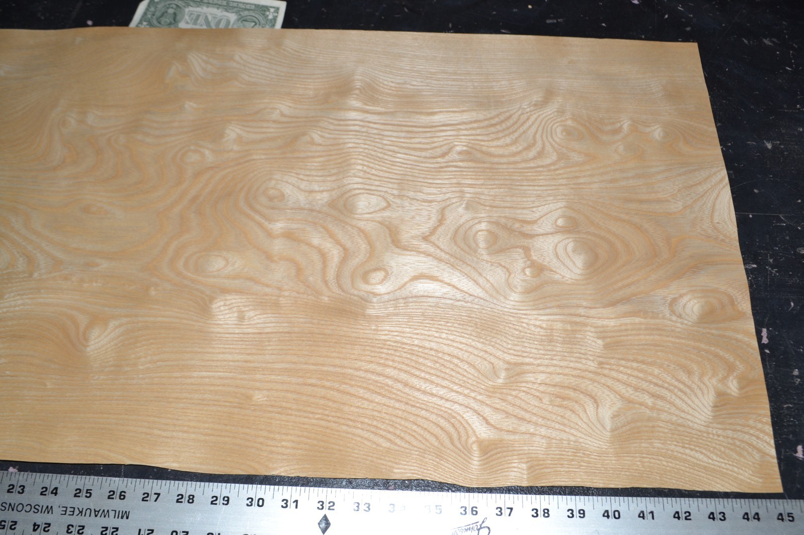 Japanese Sen Raw Wood Veneer Sheets 16.5 x 44 inches 1/42nd 35136-46