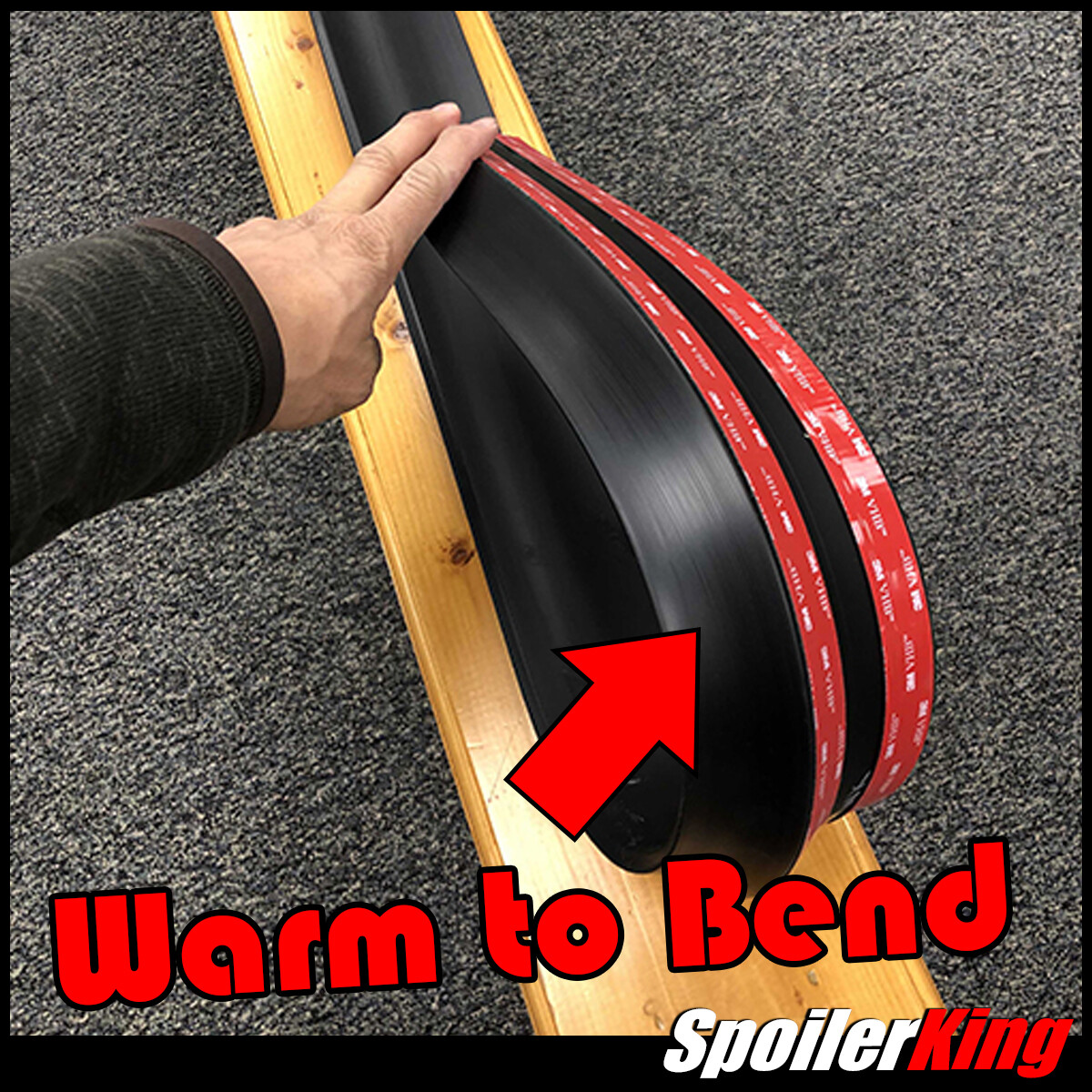 SpoilerKing #380K Universal 30″- 55″ Custom Rear Polyurethane Trunk Spoiler Wing
