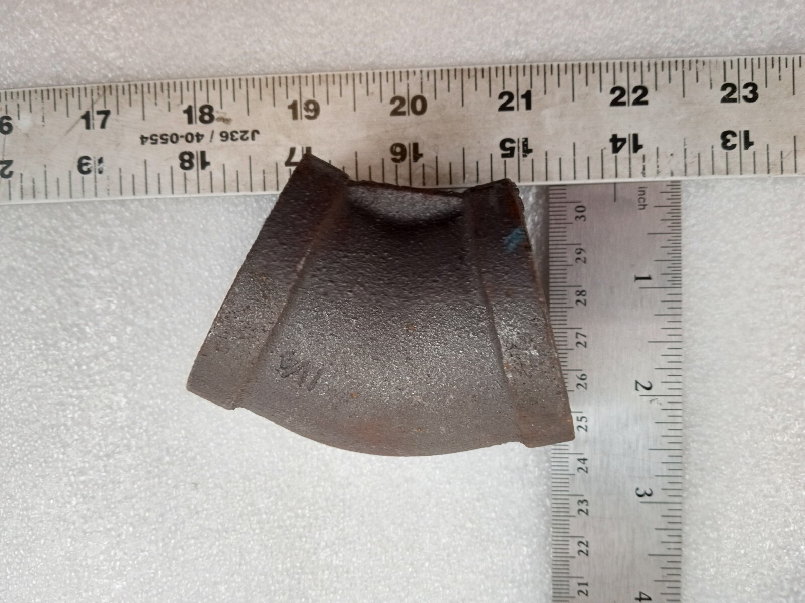 Black Malleable Iron 45 Degree Elbow – 1 1/4 USA MADE & USA SELLER FREE SHIPPI