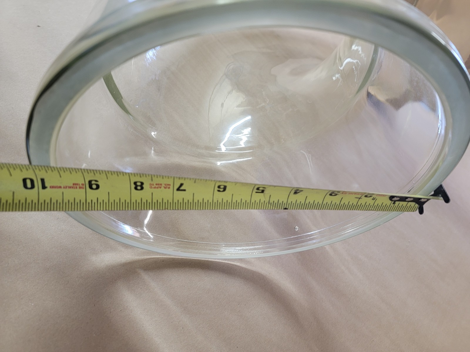 Corning QVF PB90/9A 225mm 9″ Borosilicate Glass 90° Elbow Process Pipe NOS