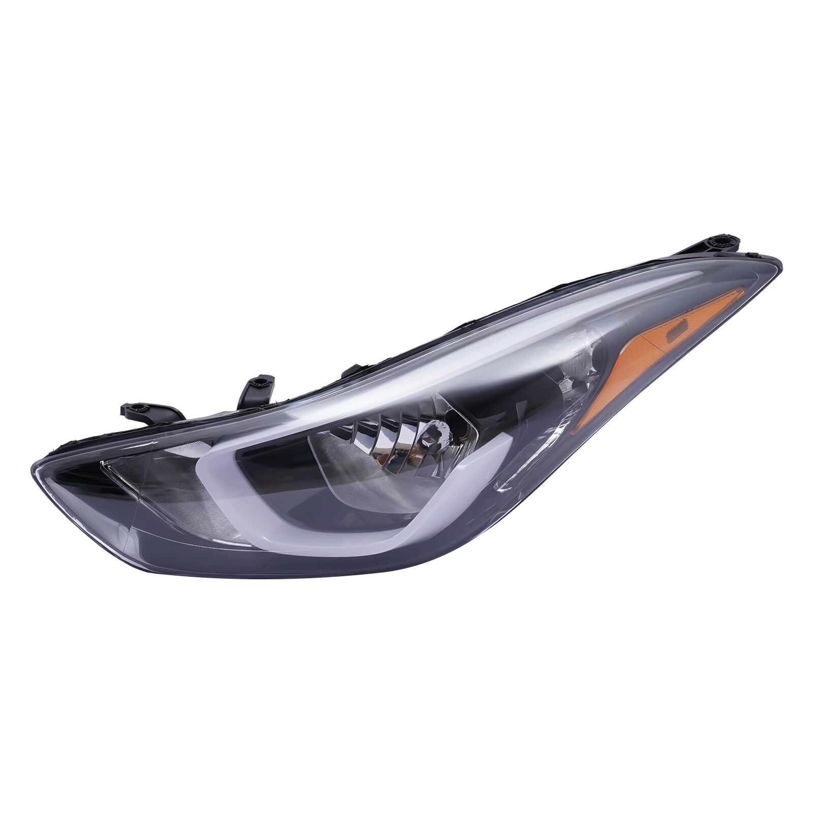 Fits 2014 2015 2016 Hyundai Elantra Halogen Headlight Left Driver Side Front