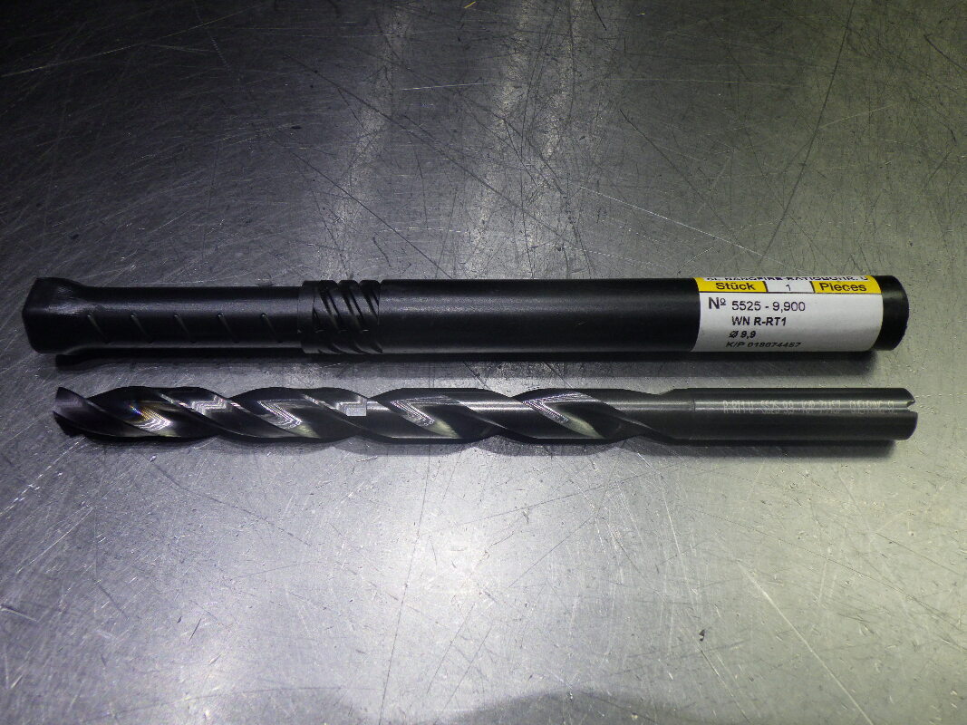 Guhring 9.9mm Coolant Thru 12xd Carbide Drill 10mm Shank 9055250099000 (LOC1930B