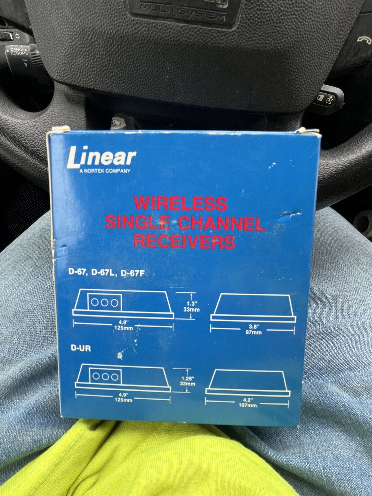 Linear-1 Channel standard Digital Channel D-67