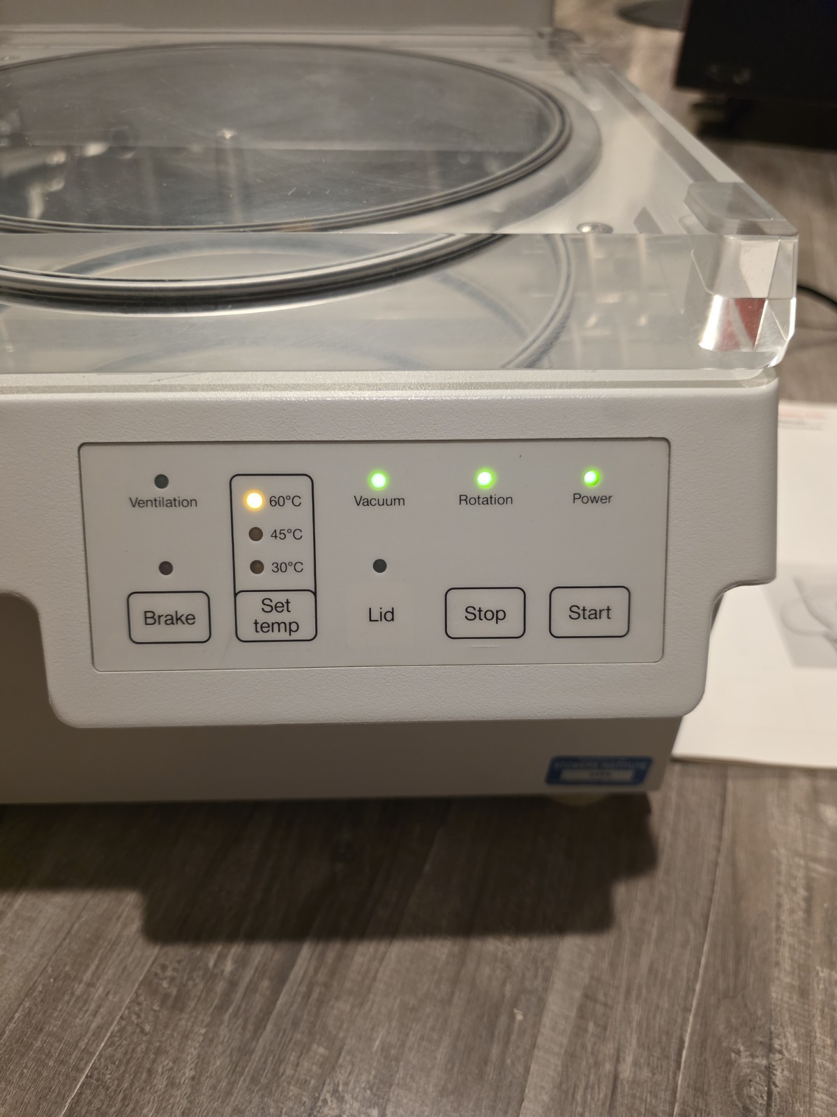 Eppendorf 5301 Vacufuge Centrifuge w/ Vac Pump & Rotor-Buyer Arranged Freight OK