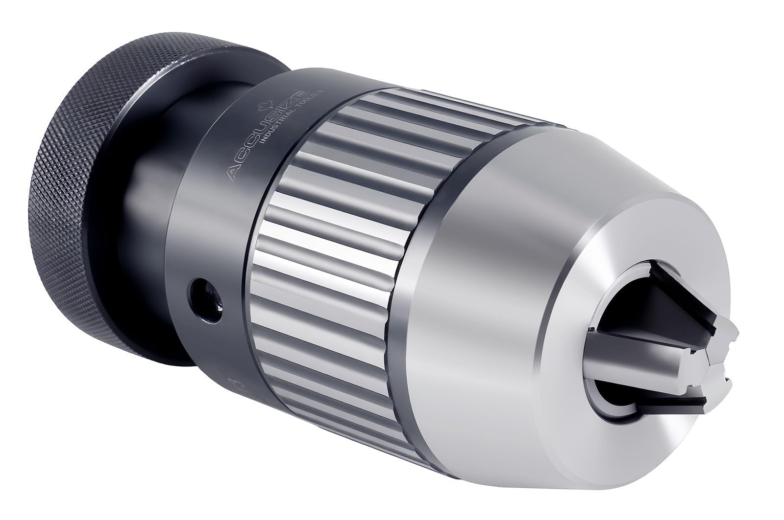 Accusize Industrial Tools Precision Keyless Drill Chuck, 1/32″-3/4″, 3JT
