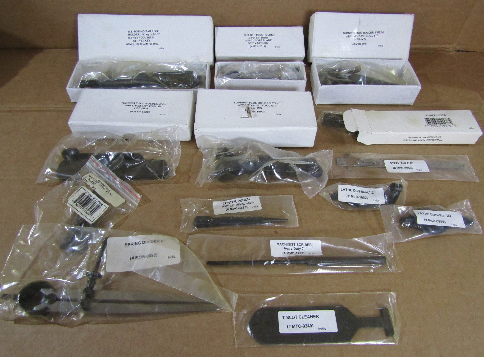 20pc Lathe Tool Kit #P 43536 Made in India