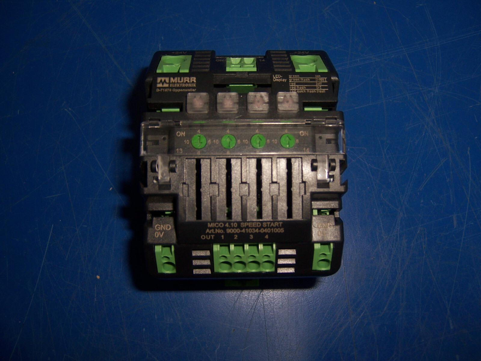 13666 Murr Elektronik D-71570 4 channel circuit protection