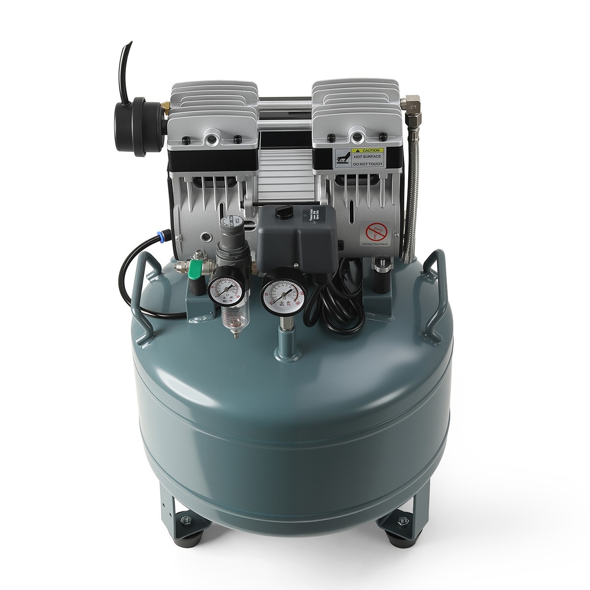 24L/40L Portable Dental Mobile Silent Oil-Free Air Compressor Pump FDA