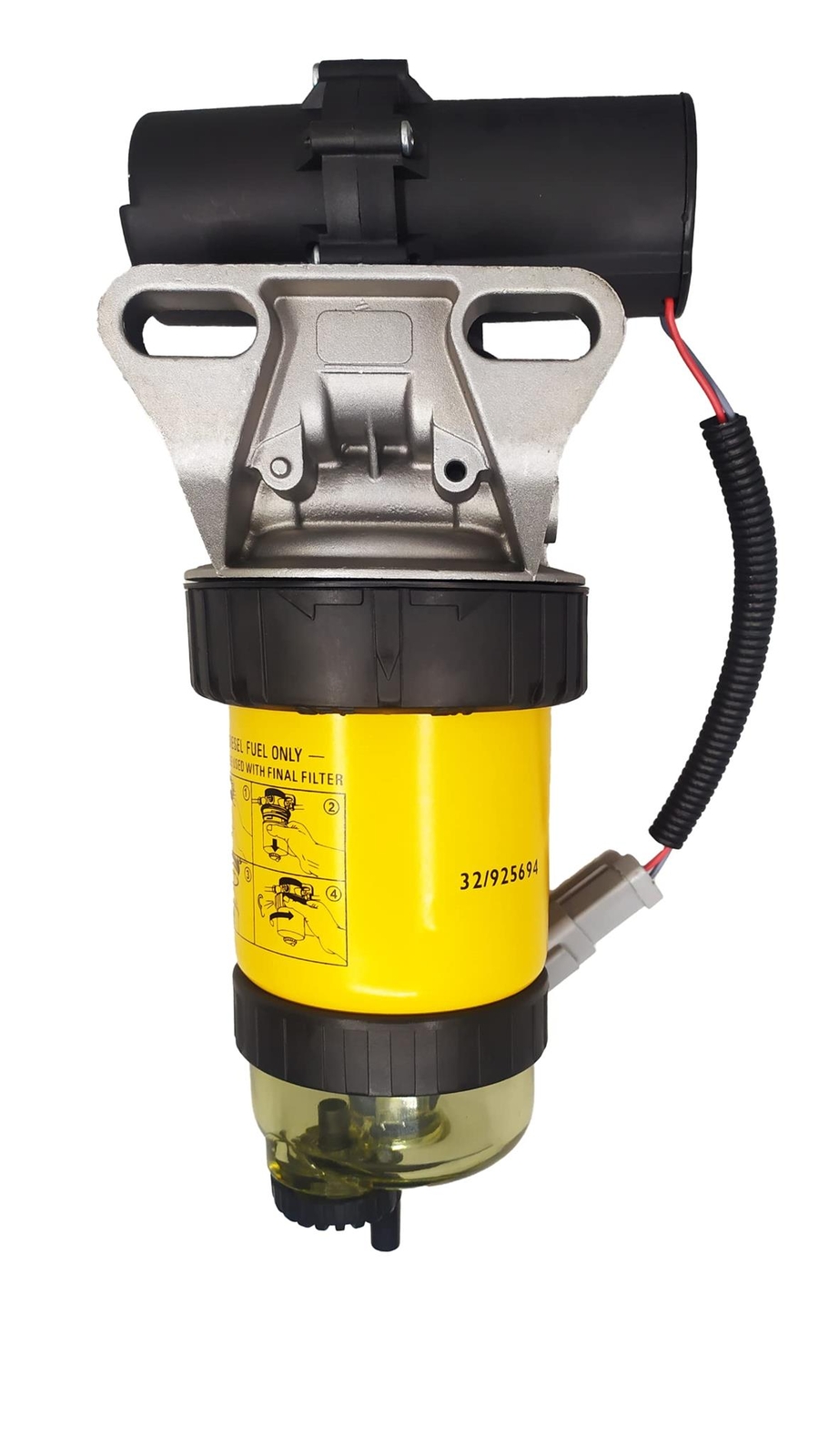 JCB DieselMax Fuel Pump and Fuel Filter 444 CAT 422E 428D 428E 432D Loader 248B