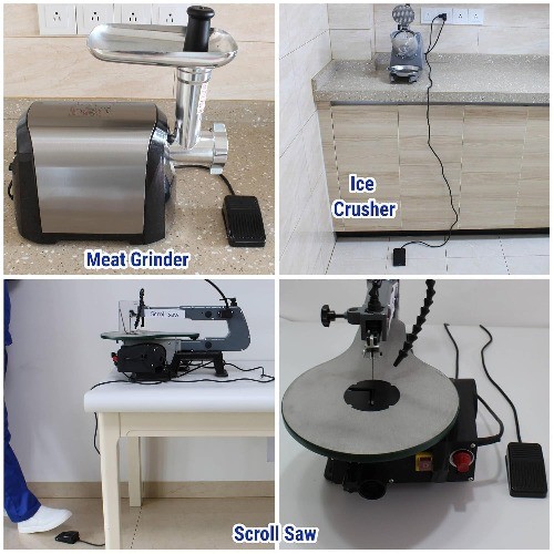 Momentary Foot Switch Pedal Normally Off Press and Hold On 6.6 Style: 6.6ft/2m