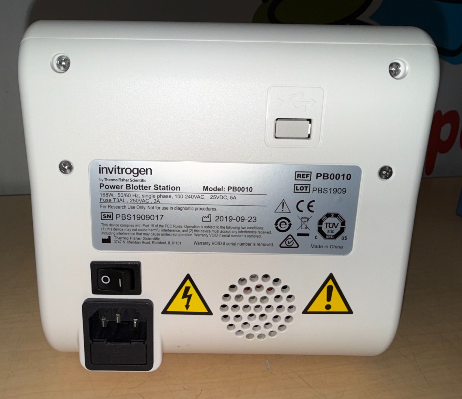 Invitrogen PB0010 Power Blotter Station 2 Cassettes PB0002 & Thermo Fisher 22836