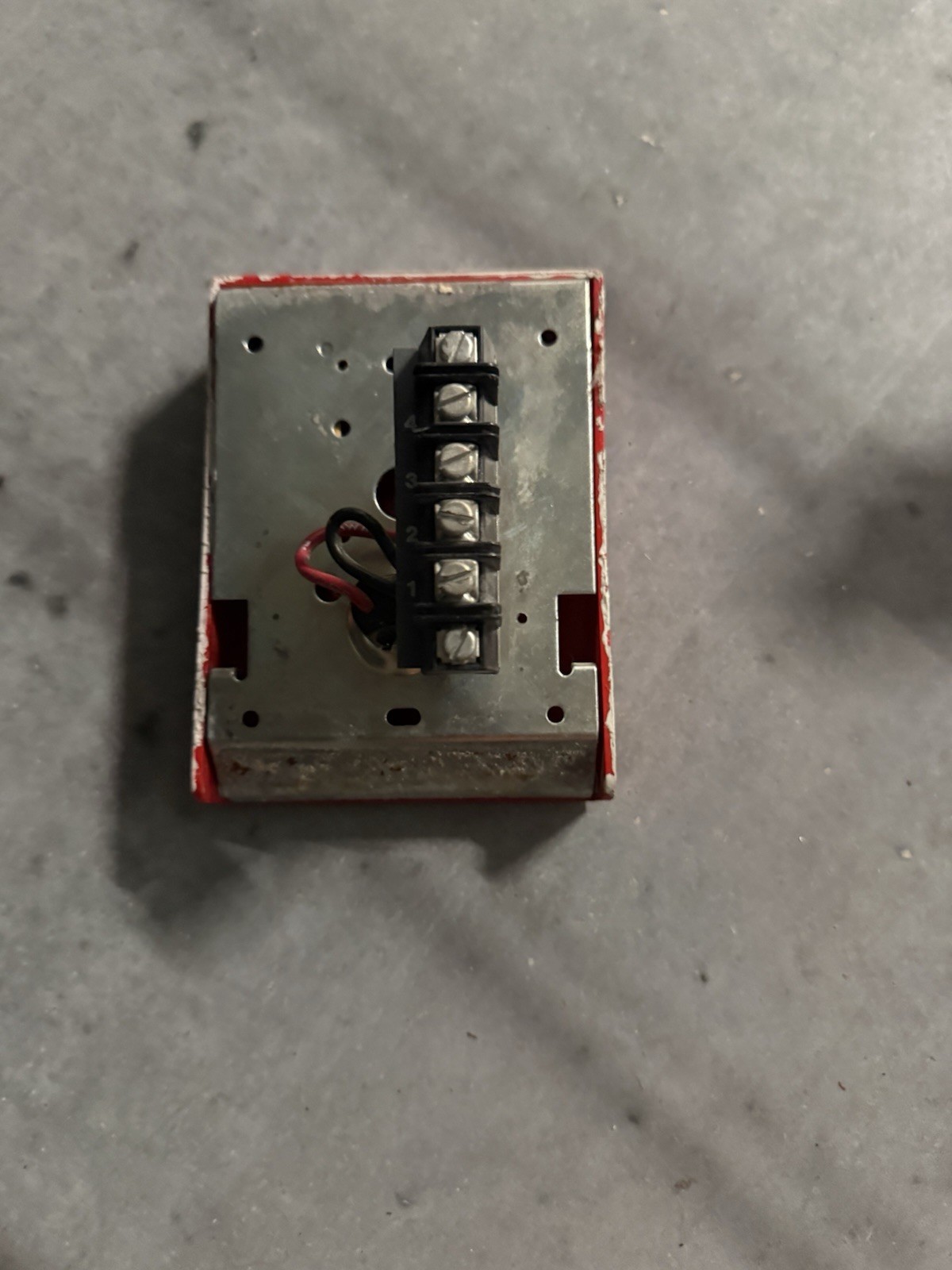 Simplex Conventional Fire Alarm Pull Station – No Key – Used
