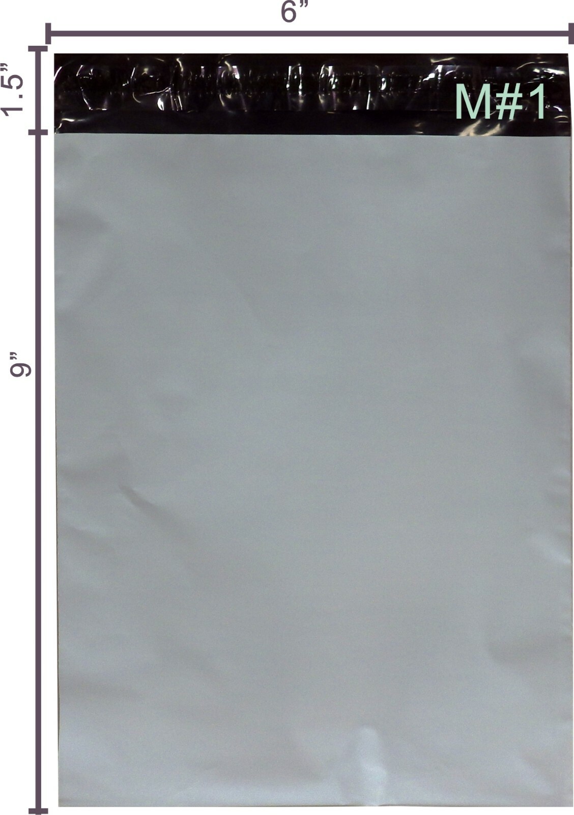 Yens® 2000 #M1 WHITE POLY MAILERS ENVELOPES Self Sealing BAGS 6 x 9 2000M1