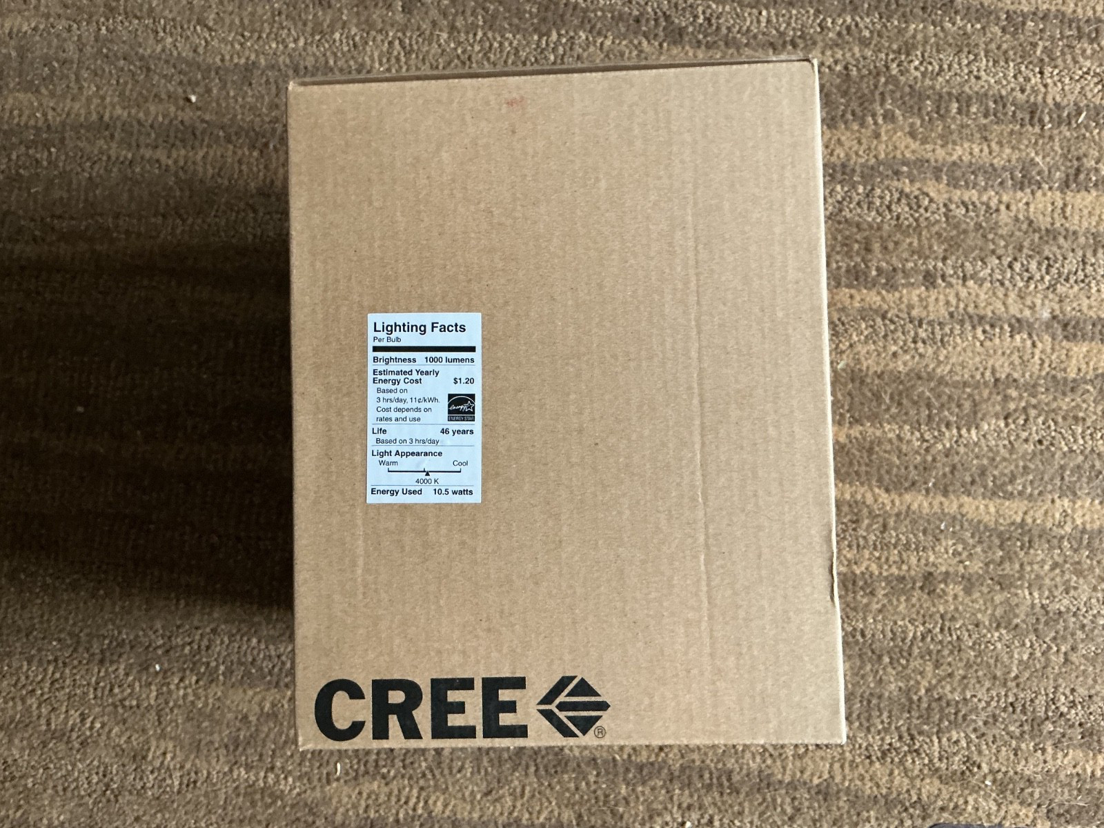 CREE LED COMMERCIAL 6″ DOWNLIGHT 14W 1000 LUMENS 4000K 120-277V #LR6-10L-40K-277