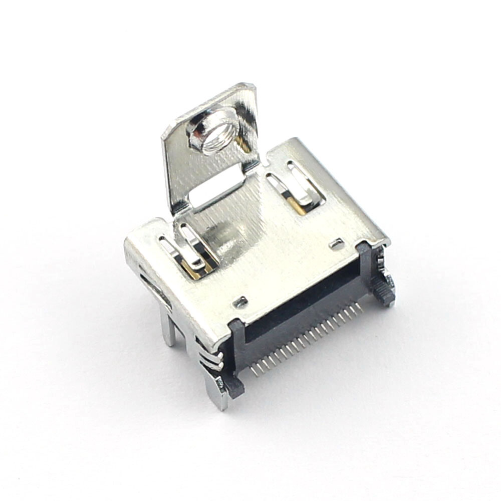 5Pcs HDMI HD Interface 19 Pin 19P Female SMD SMT PCB Socket Connector 4 Leg