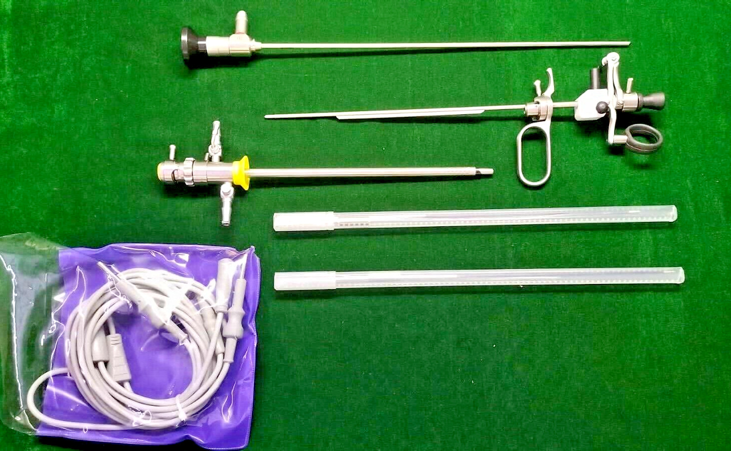 Hysteroscopy Working Element Set Bipolar Passive 22FR with 2.9mm 30 Degree Scope
