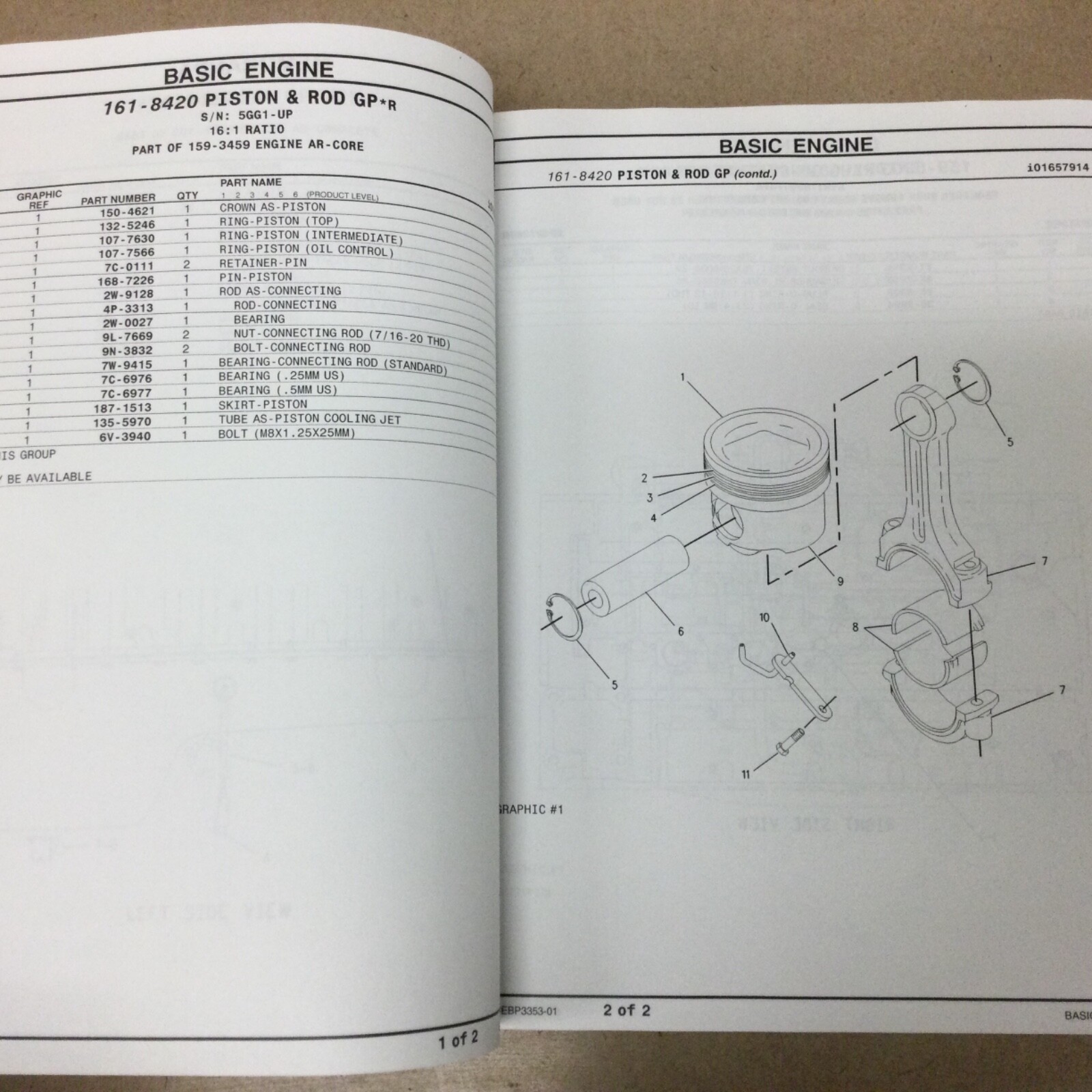 CAT Caterpillar 325C L PARTS MANUAL BOOK CATALOG LIST EXCAVATOR HYDRAULIC sn BFE