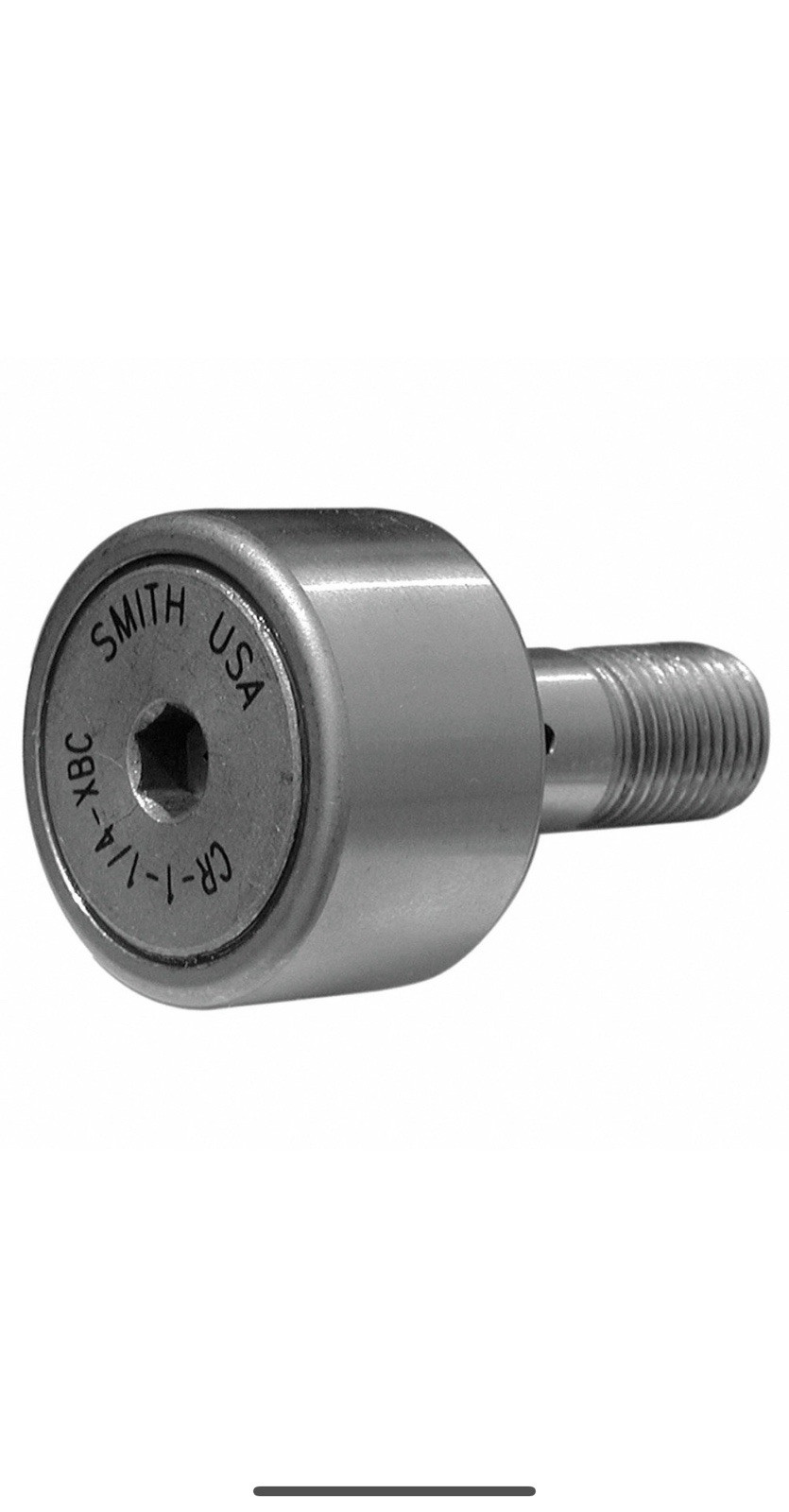 SMITH BEARING CR-1-1/2-XBC Cam Follower,1 1/2 in Dia,Std,Dbl Sealed 11Y095