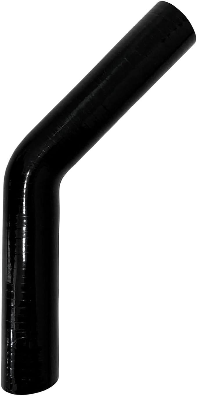 ID 1.25 Inch 45 Degree Elbow Silicone Coupler Hose, 6″ Leg Length (152Mm) Univer
