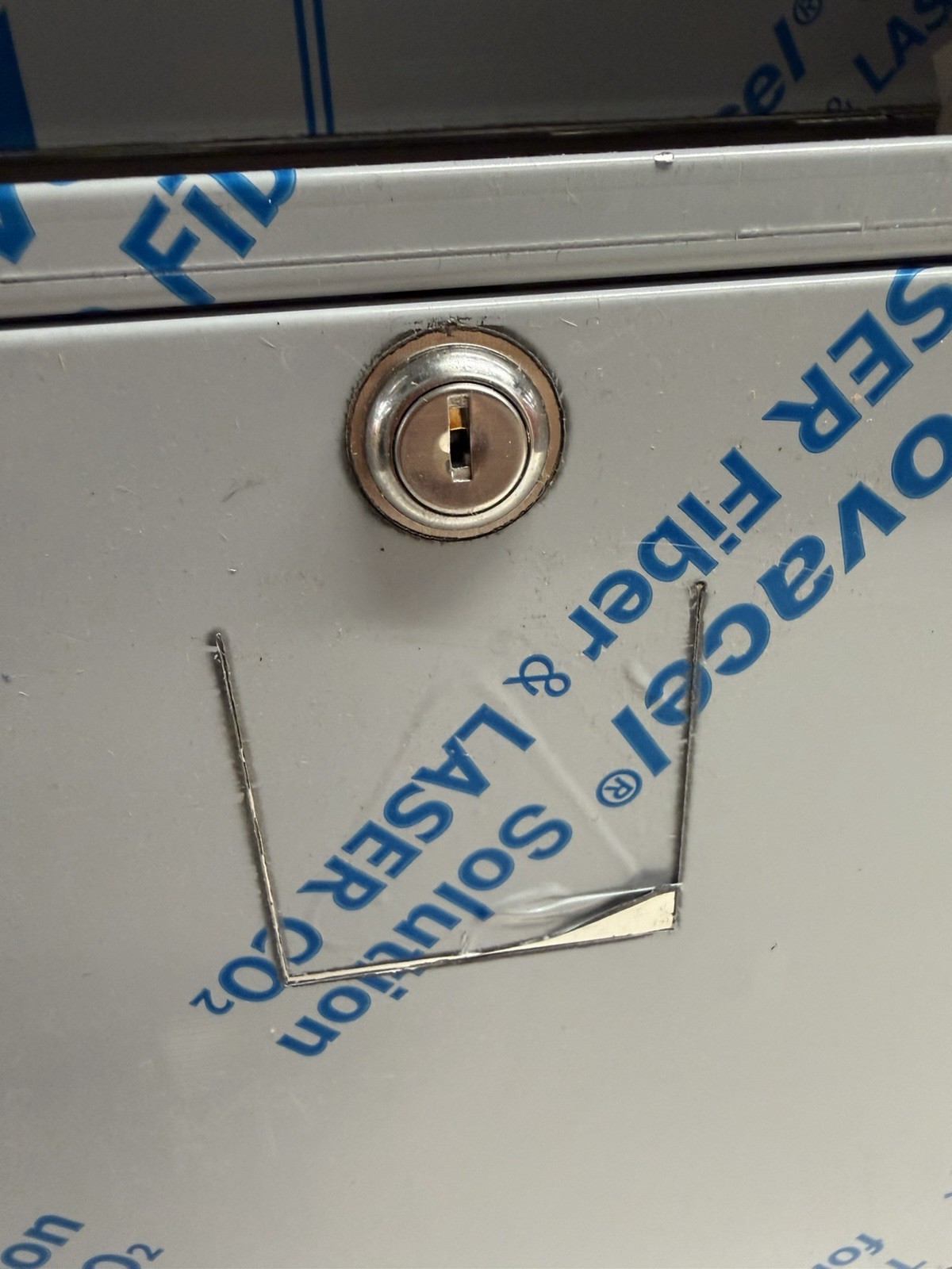 ASI 10-0548-9 Surface Mounted Sharps Disposal Cabinet NEW Lock & Keys