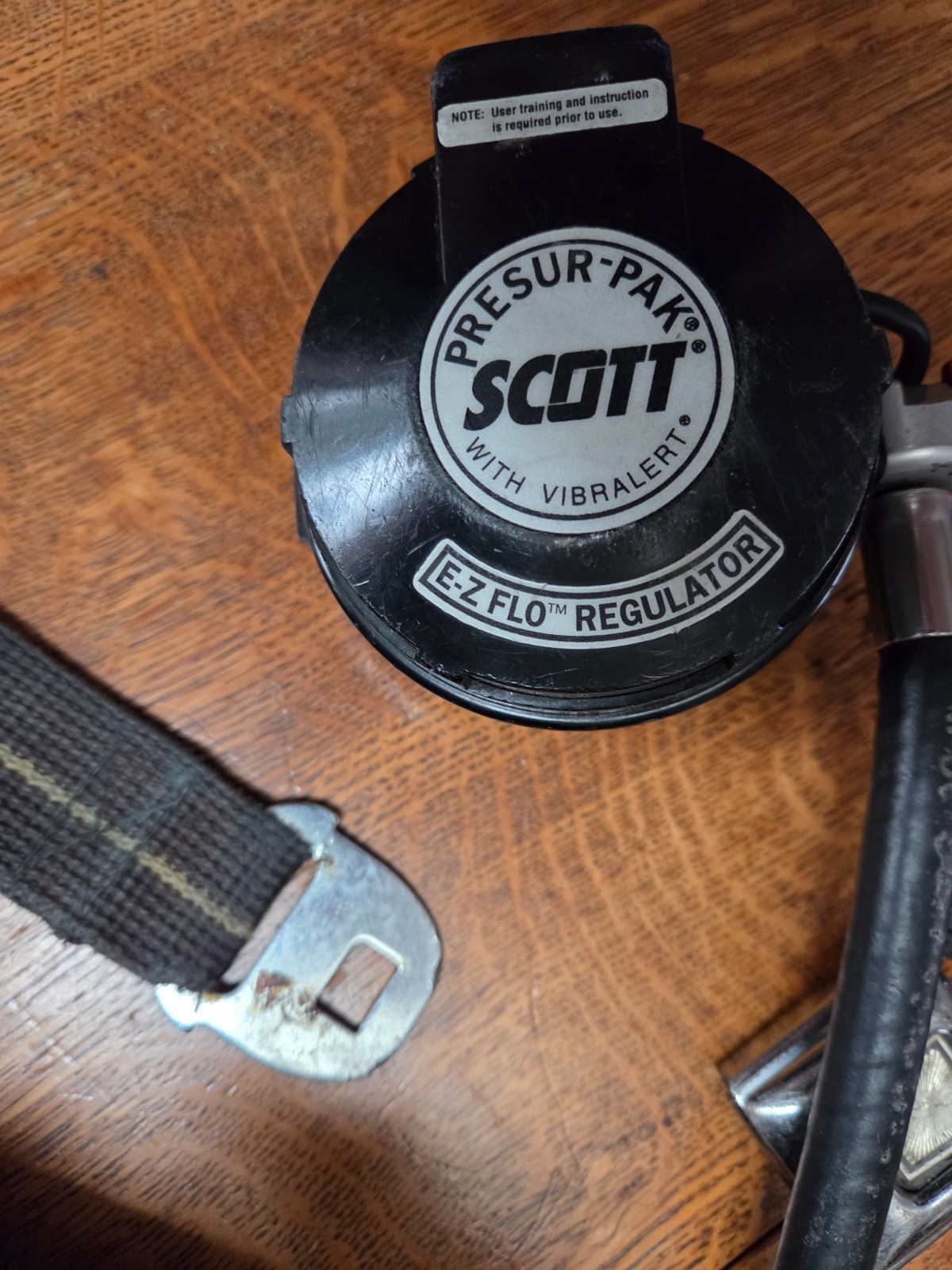 SCOTT AP50 4.5 4500 SCBA Air Pack Harness EZ-Flow Air Pak Plus with Sensor N