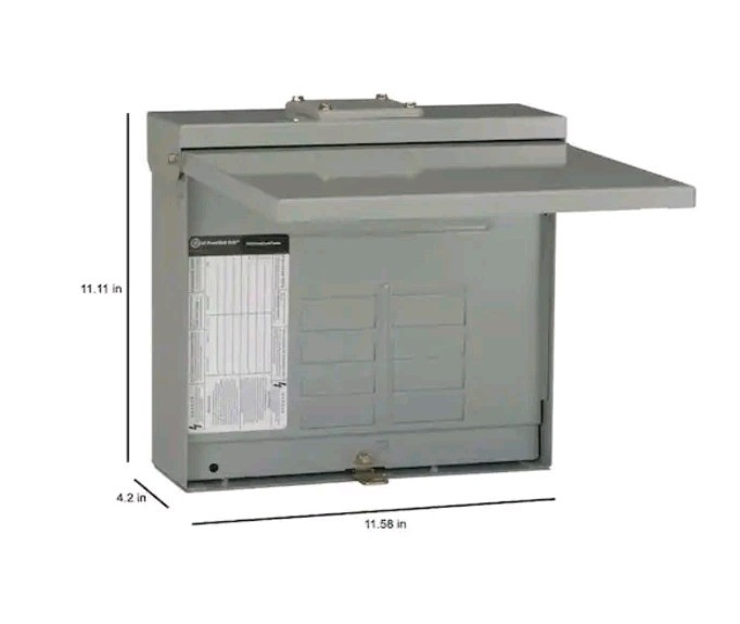 GE PowerMark Gold 125A Outdoor Load Center – TLM812RCUP