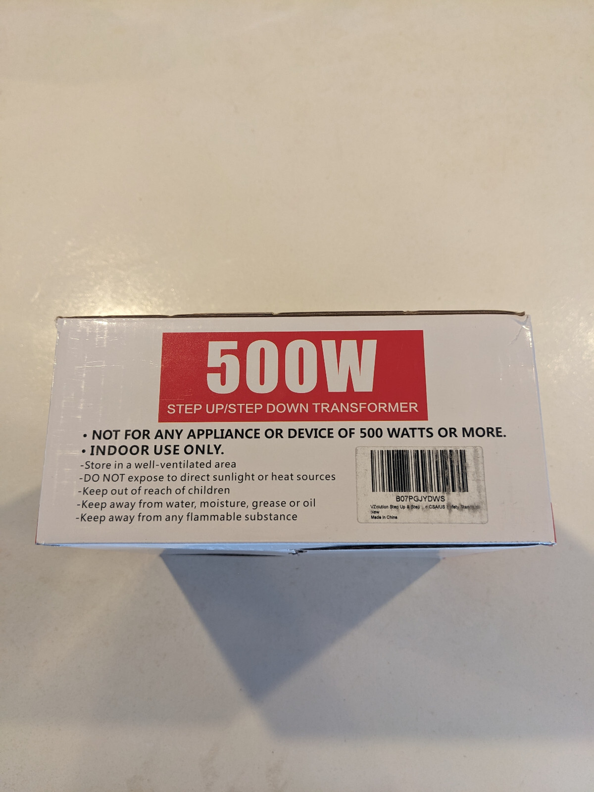 Gvolz 500W Voltage Transformer, Step Up / Step Down Transformer EU US USA Canada