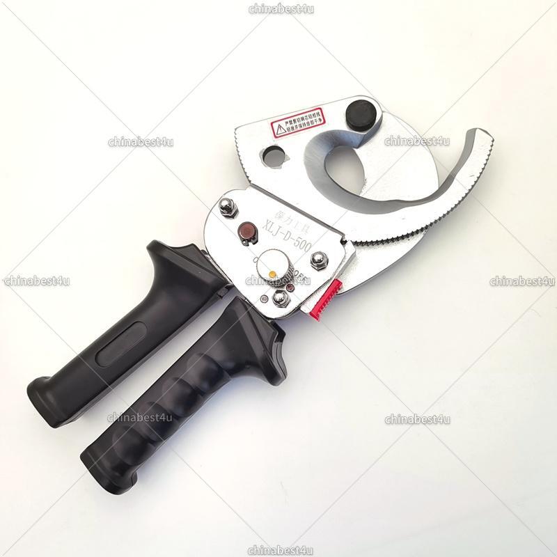 Heavy Duty Ratcheting Wire Cut Hand Tool Ratchet Cable Cutter Cut Up To 500mm2