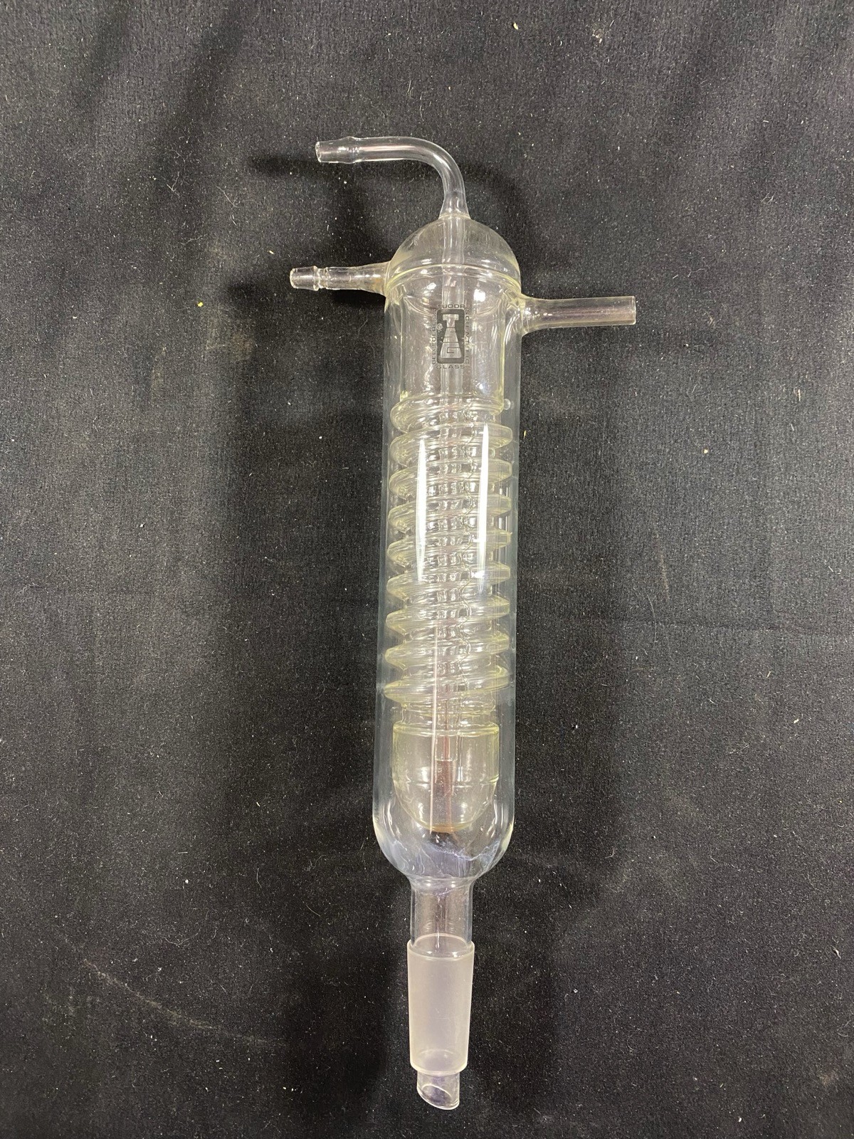 TUDOR SCIENTIFIC GLASS Friedrichs Condenser Spiraled 235mm Jacket 360mm Length