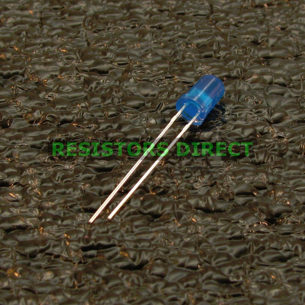 25pcs Round 5mm Blue T1-3/4 LED 400 MCD Diffused Kit HAM Radio US Seller 25x V14