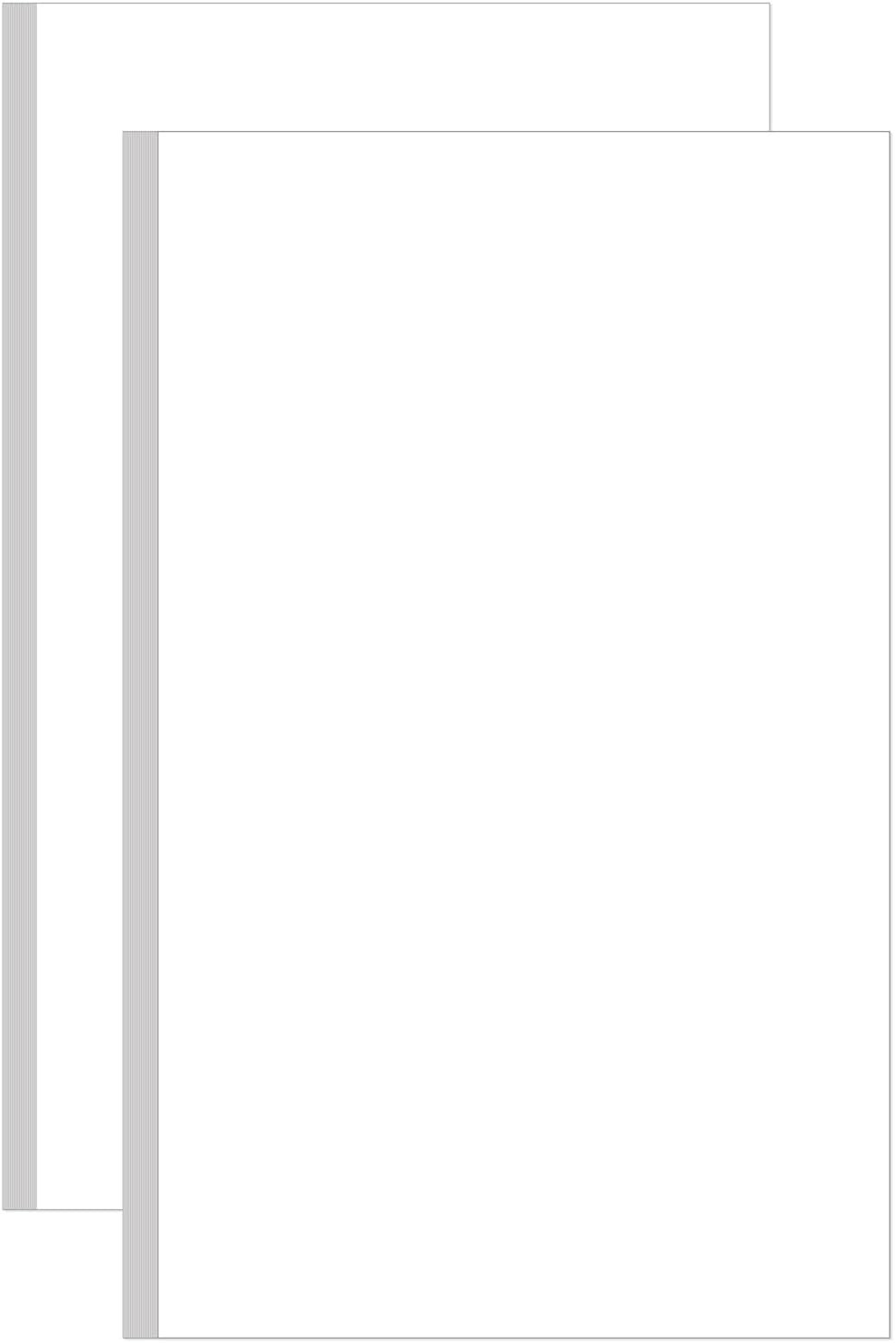 Customizable Unpunched Blank Paper – 100 Sheets, Ideal for Planners and Journals