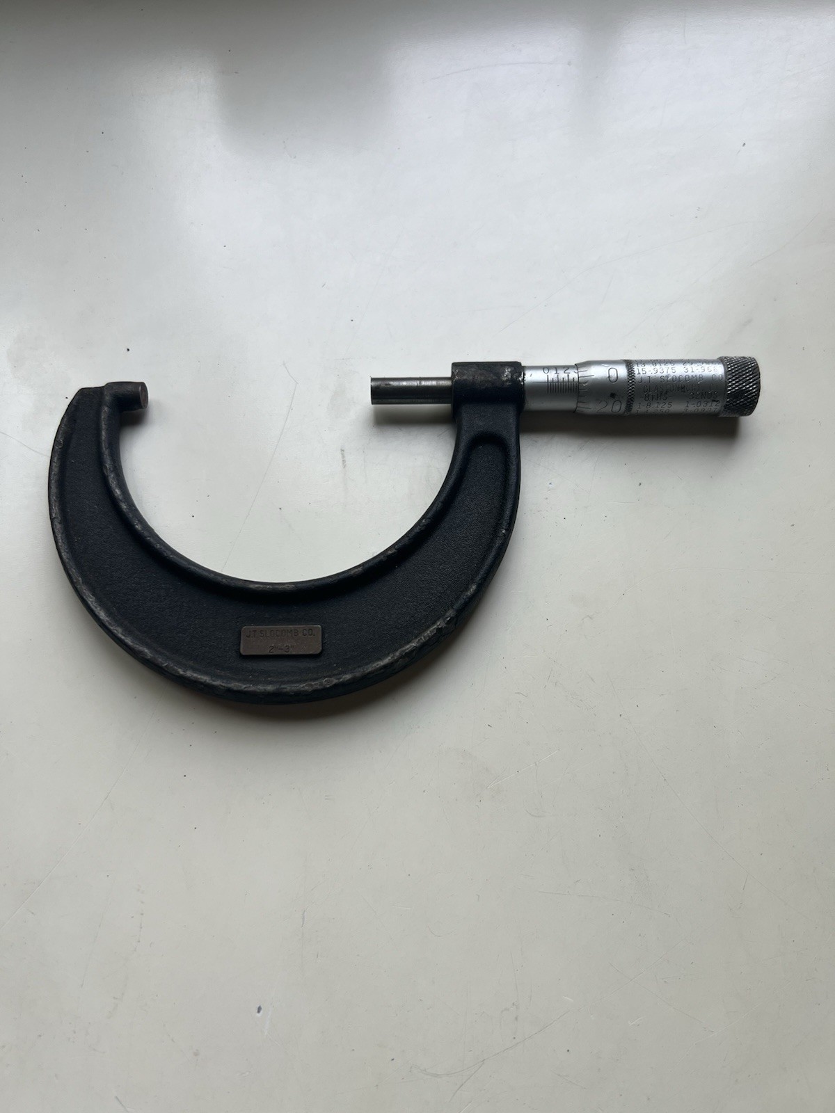 J.T. Slocomb Co. 2”-3” Outside Micrometer