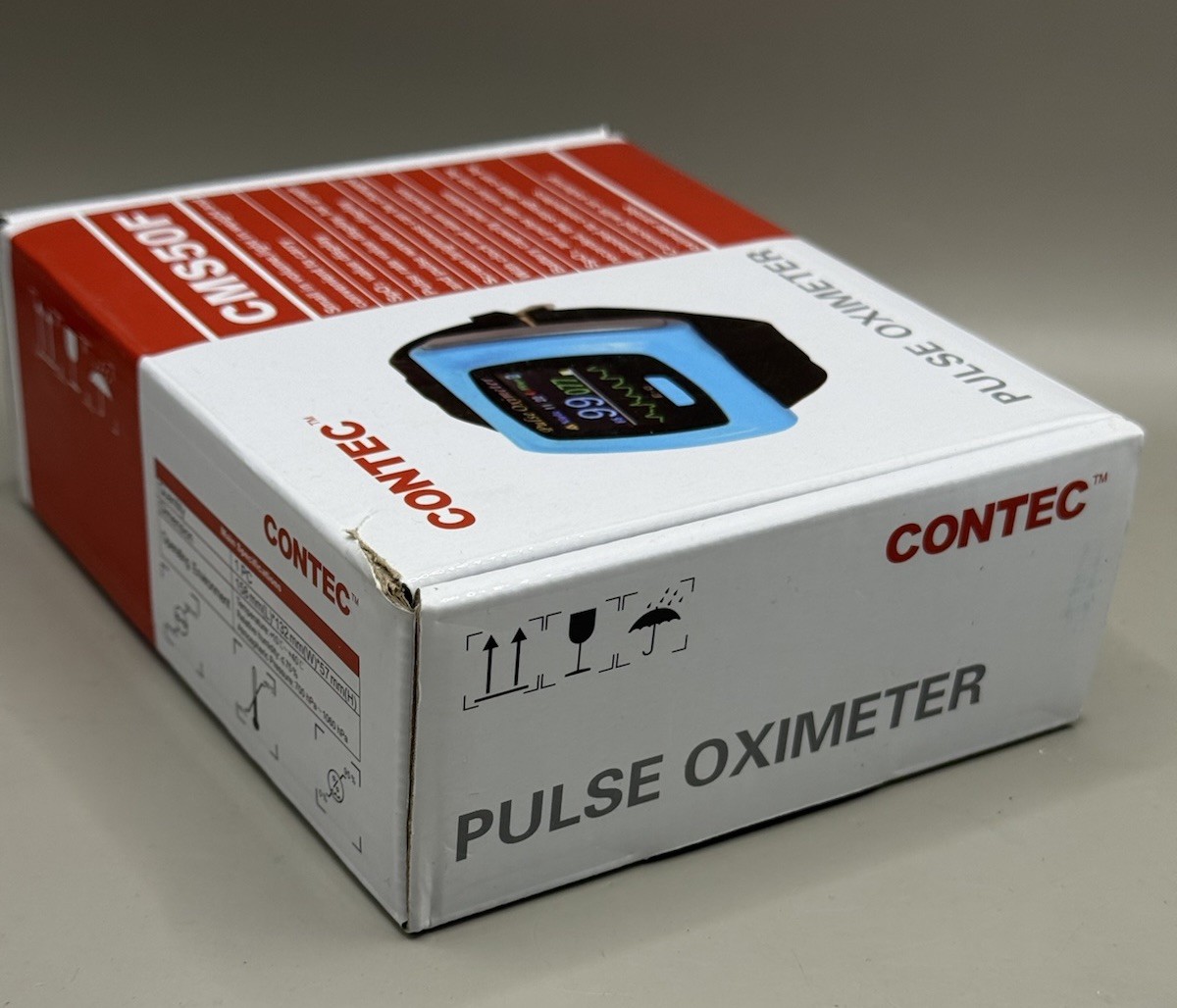 CONTEC CE FDA Wrist Pulse oximeter spo2 PR blood Oxygen adult probe CMS50F