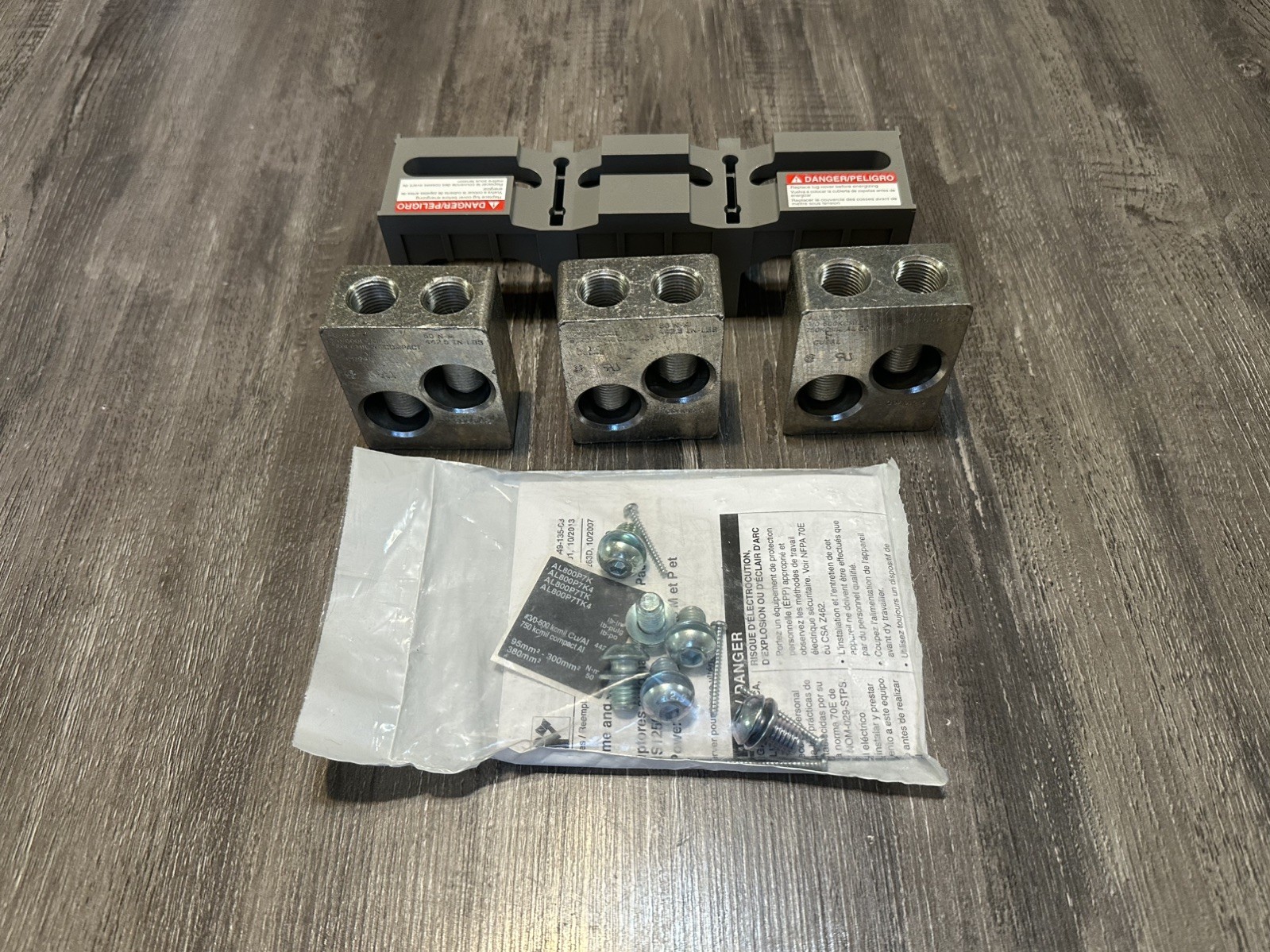 Square D Aluminum Lug Kit AL800P7K PowerPact P 800A New backstock