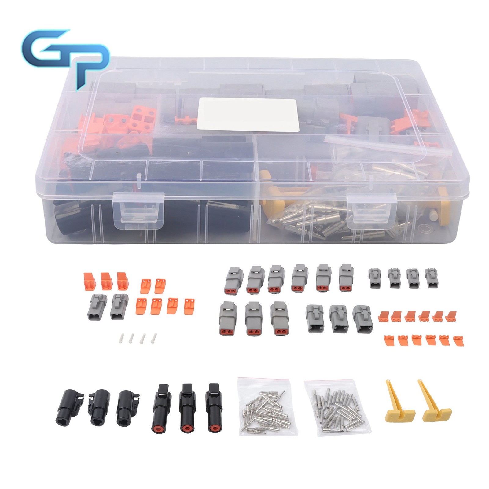DTP DTHD Connector Kit 1/2/4 Pin with Size 12 Solid Contacts Pin 12-16AWG