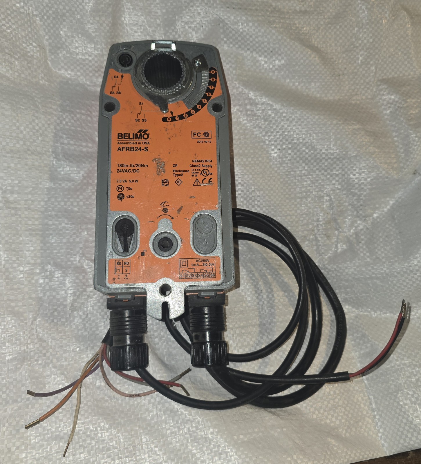 Belimo AFRB24-S Valve Actuator – FREE SHIPPING!!!!