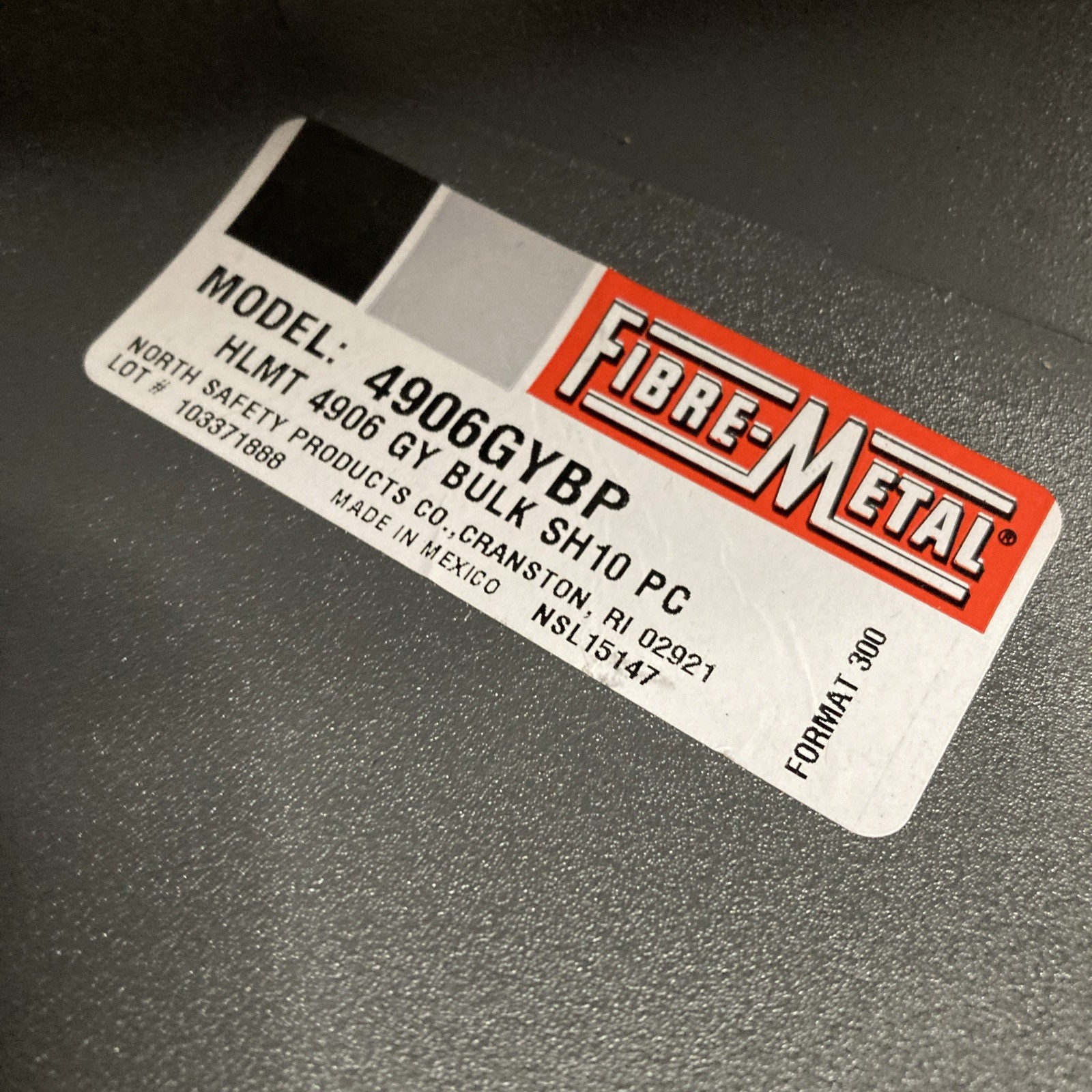 Fibre-Metal by Honeywell 4906GYBP Classic Thermoplastic Welding Helmet